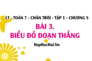 Cách vẽ biểu đồ đoạn thẳng, cách đọc và phân tích biểu đồ đoạn thẳng? Toán 7 chân trời Tập 1 chương 5 Bài 3